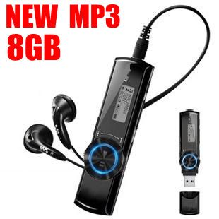 NWZ-172 8gb mp3 players FM-Rádio Digital Tela MP3